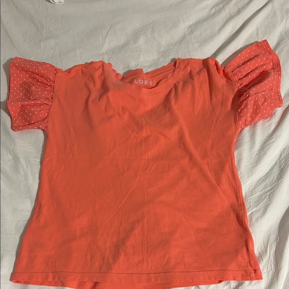 LOFT size XS Coral Top